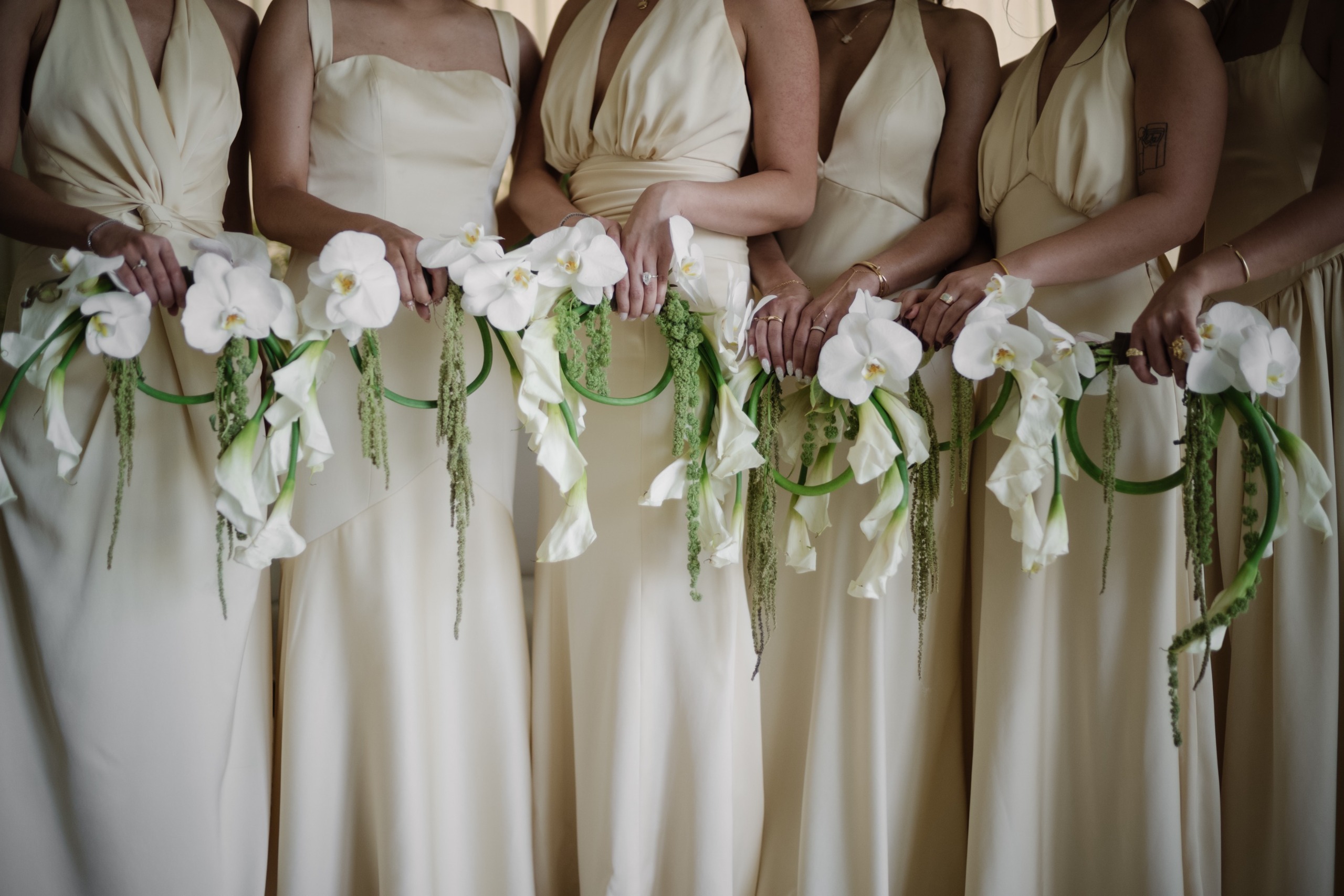 Happy clients at their wedding