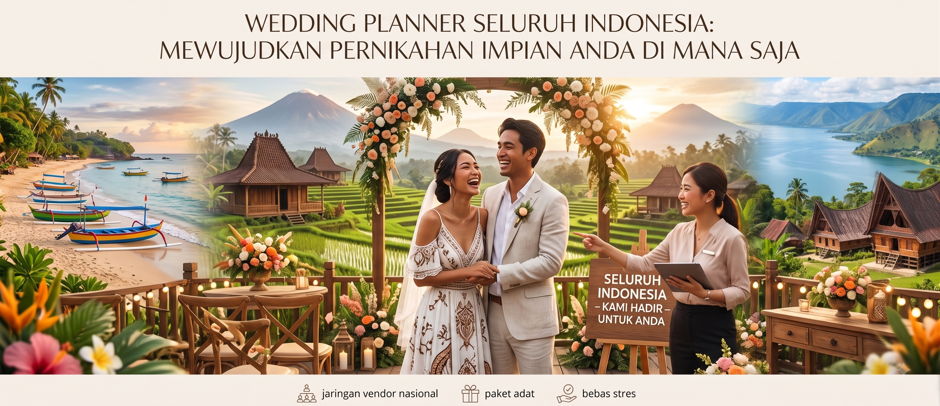 Rekomendasi Jasa Wedding Planner Terbaik untuk Pernikahan Impian di Seluruh Indonesia