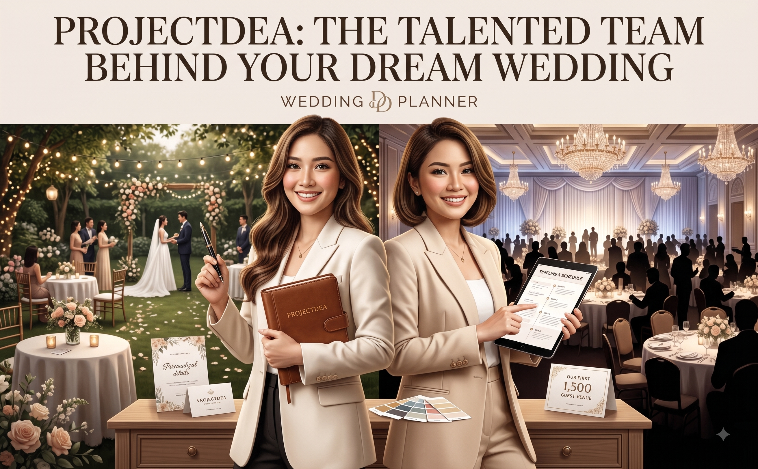 ProjectDEA: The Talented Team Behind Your Dream Wedding